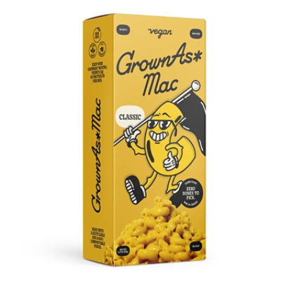 GROWNAS FOODS CLASSIC VEGAN MAC N CHEESE