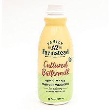 Farmily Farmstead Dairy Cultured Buttermilk, 32 fl oz