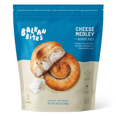 Balkan Bites Cheese Medley Burek Pies, 10.6 oz