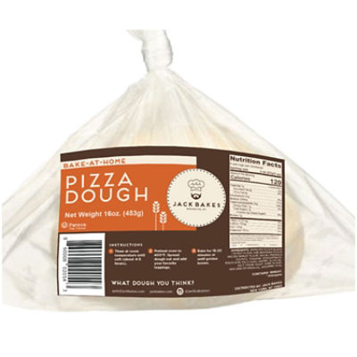 Jack Bakes Frozen Pizza Dough, 16 oz