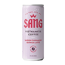 Sang Saigon Cinnamon Oatmilk Latte Vietnamese Coffee, 8 fl oz