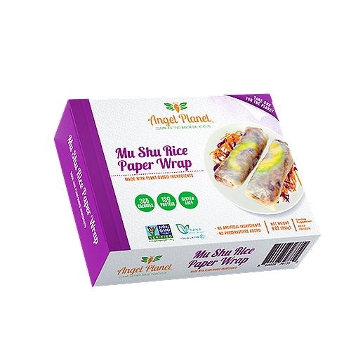 ANGEL PLANET Mu Shu Rice Paper Wrap , 9 oz