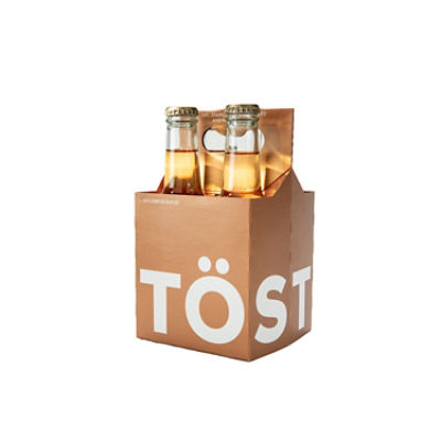 TOST SPRKL WHT TEA CRAN GINGR 4PK, 33.8 fl oz