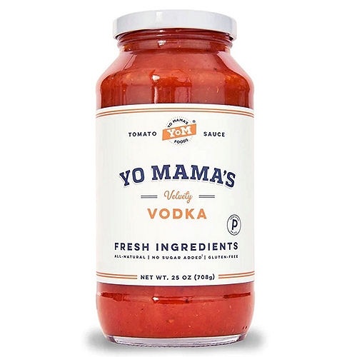 Yo Mama's Foods Velvety Vodka, 25 oz