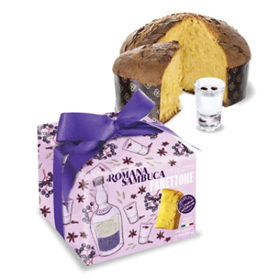 BORGO CAKE PANETTONE SAMBUCA ROMANA, 17.6 oz