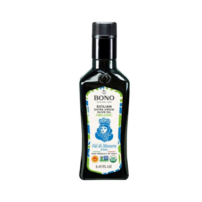 BONO PDO Certified Val Di Mazara Sicilian Organic Extra Virgin Olive Oil