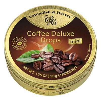 CAVENDISH AND HARVEY COFFEE TIN 1.75 ounce