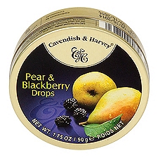 CAVENDISH AND HARVEY PEAR AND BLACKBERRY TIN