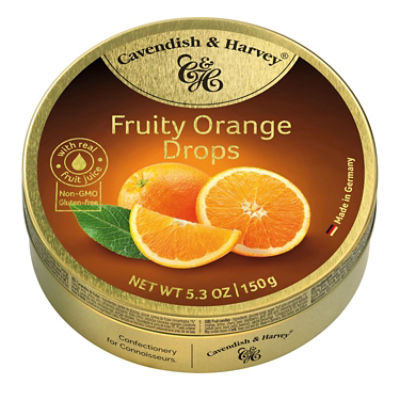 C&H CANDY ORANGE TIN