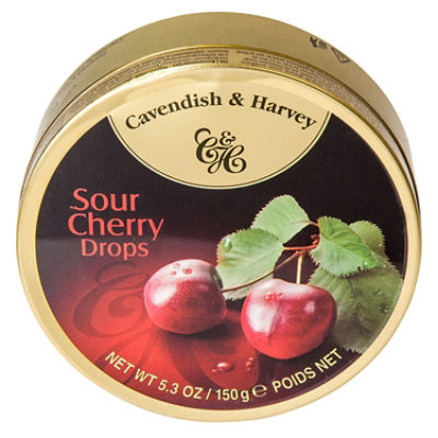 CAVENDISH & HARVEY SOUR CHERRY TIN