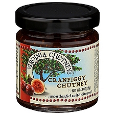 Virginia Chutney Co. Cranfiggy Chutney, 4.4 oz