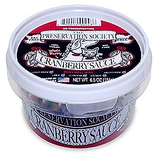 PRESERVATION SOCIETY SAUCE CRANBERRY                         , 6.5 Ounce