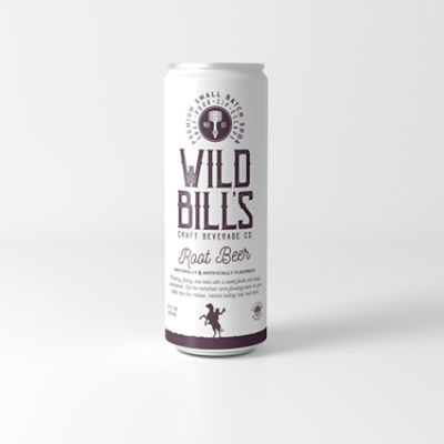 WILD BILLS CRAFT SODA Root Beer Soda