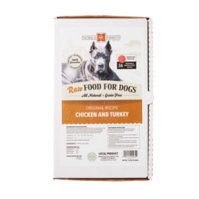 Nicholas Markets Raw Dog Food Chicken and Turkey Original Recipe