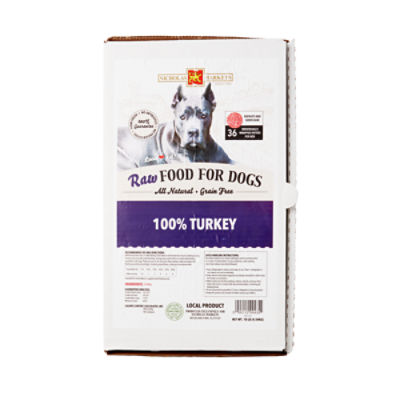 Nicholas Markets Dog Food 100% Turkey