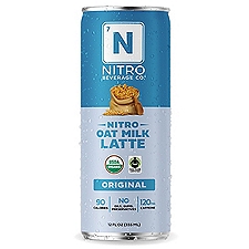 NITRO Beverage Co. Oat Milk Latte, 12 fl oz