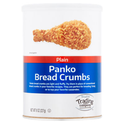 ShopRite Trading Company Plain Panko Bread Crumbs, 8 oz