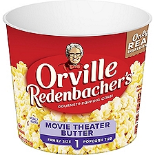 Redenbacher Popcorn Movie Theatre Butter Tub, 3.9 oz