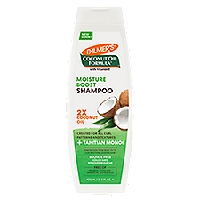 Palmer's Coconut Oil Formula Moisture Boost Shampoo, 13.5 fl oz, 13.5 Fluid ounce