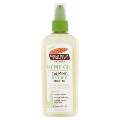 Palmer's Cocoa Butter Formula Hemp Oil Calming Relief Body Oil, 5.1 fl