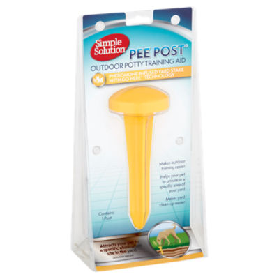 Simple Solution Pee Post Outdoor Potty Training Aid