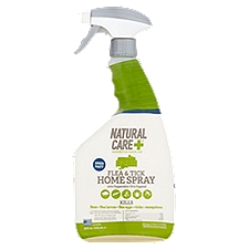 Natural Care+ Peppermint Oil & Eugenol, Flea & Tick Home Spray, 32 Fluid ounce