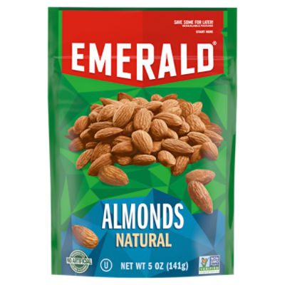 Emerald Nuts Natural Almonds, 5 Oz