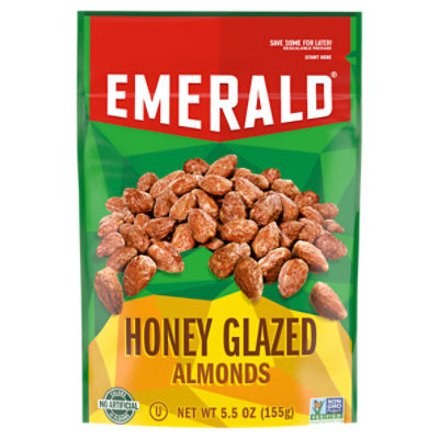 Emerald Honey Glazed Almonds, 5.5 oz