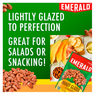 Emerald Honey Glazed Almonds, 5.5 oz