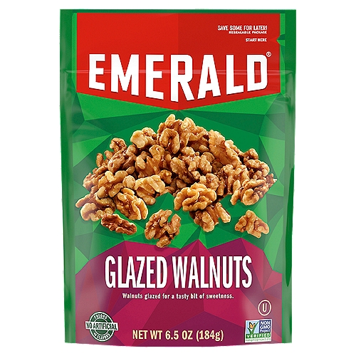 Emerald Glazed Walnuts, 6.5 oz