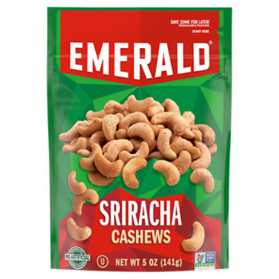 Emerald Sriracha Cashews, 5 oz