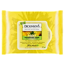 Dickinson's Original Witch Hazel Daily Cleansing Cloths, 25 count, 25 Each