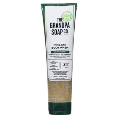 The Grandpa Soap Co. Skin Therapy Pine Tar Body Wash, 9.5 fl oz