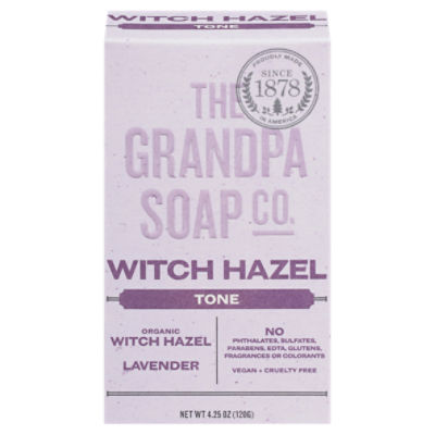 Grandpas Soap, Witch-Hazel, Refreshing - 3.25 oz