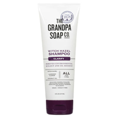 The Grandpa Soap Co. Clarify Witch Hazel Shampoo, 8 fl oz