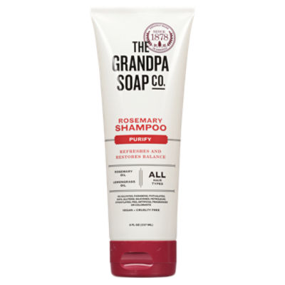 The Grandpa Soap Co. Purify Rosemary Shampoo, 8 fl oz