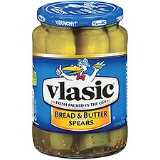 Vlasic Pickles - Bread & Butter Spears, 24 fl oz