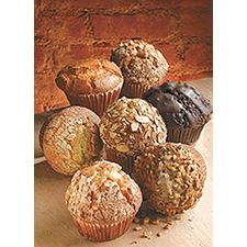 Fresh Bake Shop Assorted Puffin Muffins, Large, Single, 1 each