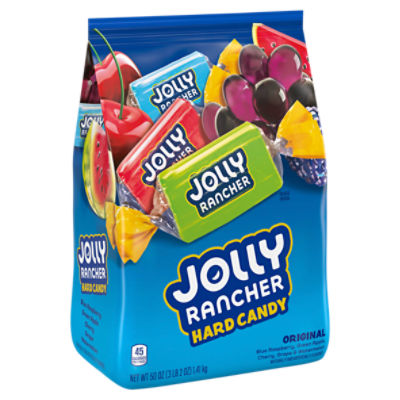 JOLLY RANCHER Original Fruit Flavored Hard Candy Bulk Bag, 50 oz