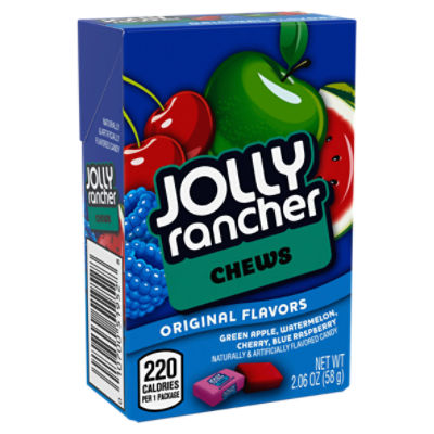 JOLLY RANCHER Chews Assorted Fruit Flavored Candy Box, 2.06 oz ShopRite
