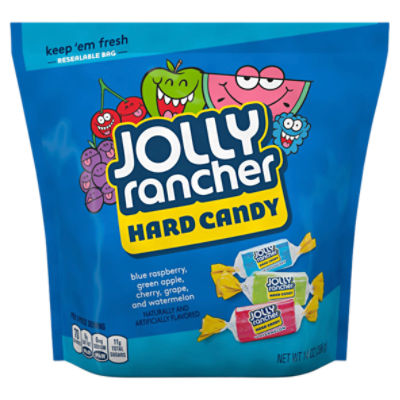 JOLLY RANCHER Assorted Fruit Flavors Hard Candy Resealable Bag, 14 oz