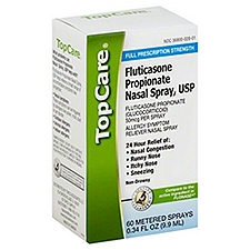 Top Care Allergy Relief Spray, 0.34 Ounce