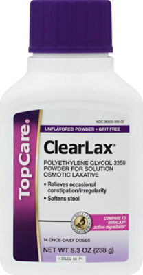 Top Care Clearlax, 8.3 oz, 8.3 Ounce