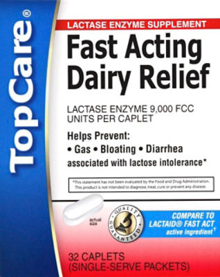 Top Care Dairy Relief, 32 each