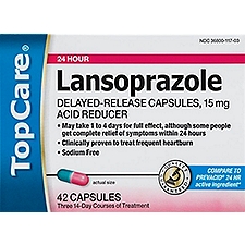 Top Care Lansoprazole, 42 each, 42 Each