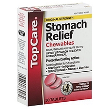 Top Care Stomach relief, 30 Each