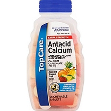Top Care Antacid Calcium - Extra Strength, 96 each, 96 Each