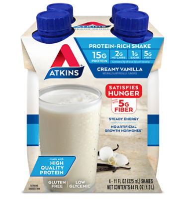 Atkins Advantage Shake - Vanilla, 1.3 each