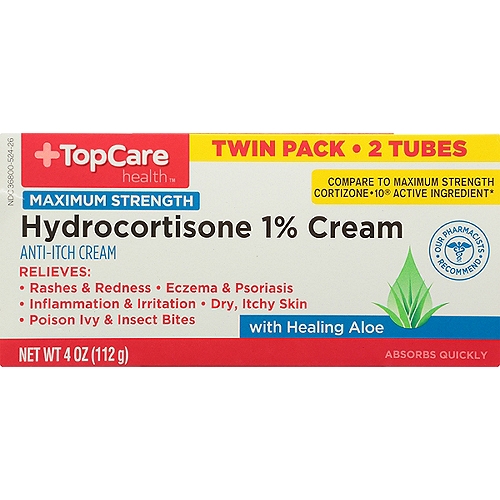 Top Care Maximum Strength Hydrocortisone 1% Cream