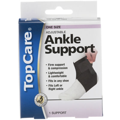Top Care Adjustable Ankle Support - Neoprene, 1 each